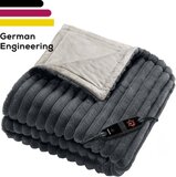 Beurer Elektrische Deken Premium - 1 persoons 180x130cm - Grijs - BSS - 6 Warmtestanden