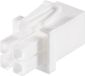 TE Connectivity 794805-1 Boîtier mâle pour câble Universal-MATE-N-LOK Nombre total de positions 4 Pas de 4,17 mm 1 pièce(s)