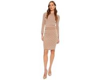 GUESS Lise 4G Rok Gebloemd Beige Polyamide Regular Waist S
