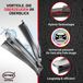 HEYNER® Essuie-glace pour TOYOTA TUNDRA Pick-up 04.1999 - 11.2006, Essuie-glace plat HYBRID, Aérodynamique & Flexible, Revêtement nanographique