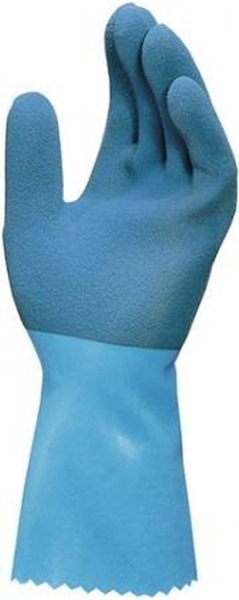 Mapa Jersette 301 werkhandschoen maat 9 - Blauw - Latex
