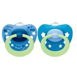 Nuk Sucette de nuit en silicone Nuk Signature 0-6M 1pc