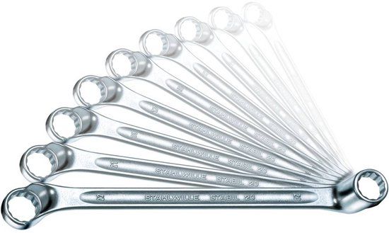 Stahlwille Dubbele ringsleutelset 96410405
