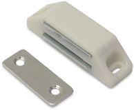 Dulimex DX Magneetsnapper / metalen tegenplaat / 6 kg / wit