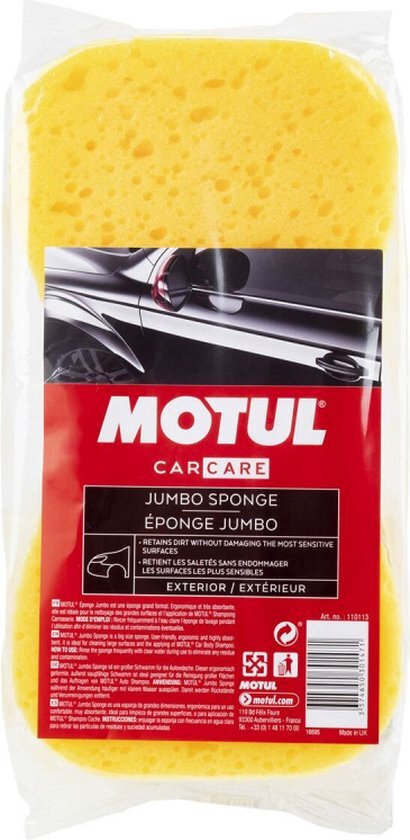 Spons Motul MTL110113 Geel Absorberend Carrosserie Ze krassen of beschadigen oppervlakken niet