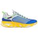 Nike React Live Premium voetbal grijs/laser oranje/hyper royal lage herenschoen