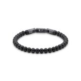 Frank 1967 7FB-0843 Kralen Herenarmband Zilverkleurig