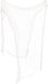 Atosa Horror/Halloween Deco Wand/Muur/Plafond Gordijn - Wit - 190 x 75 cm - Stof