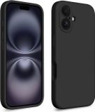 Selected by GSMpunt.nl Hoesje met Camera Bescherming Geschikt voor Apple iPhone 16 Plus | Back Cover | Dun | Flexibel TPU | Zwart