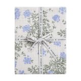 Garbo&Friends Drap-housse Plumbago Mousseline 160x200x30 cm
