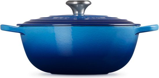 Le Creuset Braadpan Signature - Marmite - Azure - 26 cm - 4.1 liter