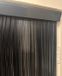 vliegengordijnenexpert vliegengordijn de luxe spaghetti noir 100x240 cm