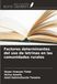 Factores OmniScriptum SRL Factores determinantes del uso de letrinas en las comunidades rurales Paperback