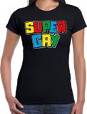 Bellatio Decorations Dames T-shirt - Zwart - Maat XS