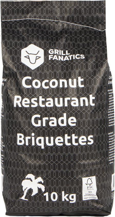 Grill Fanatics Kokosnoot Briketten 10KG