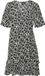 VERO MODA VMPAGE SS WRAP SHORT DRESS WVN GA Black L