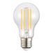 EGLO E27-ledlamp, gloeilamp 12 watt (komt overeen met 100 1521 lumen | 2700 kelvin, filament, warmwit, van helder glas, A60, Ø 6 cm