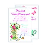 afie 69-3935 prompt kaart met 3 kleppen, voor dames
