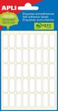 Apli witte etiketten 8 x 20 mm, 240 stuks