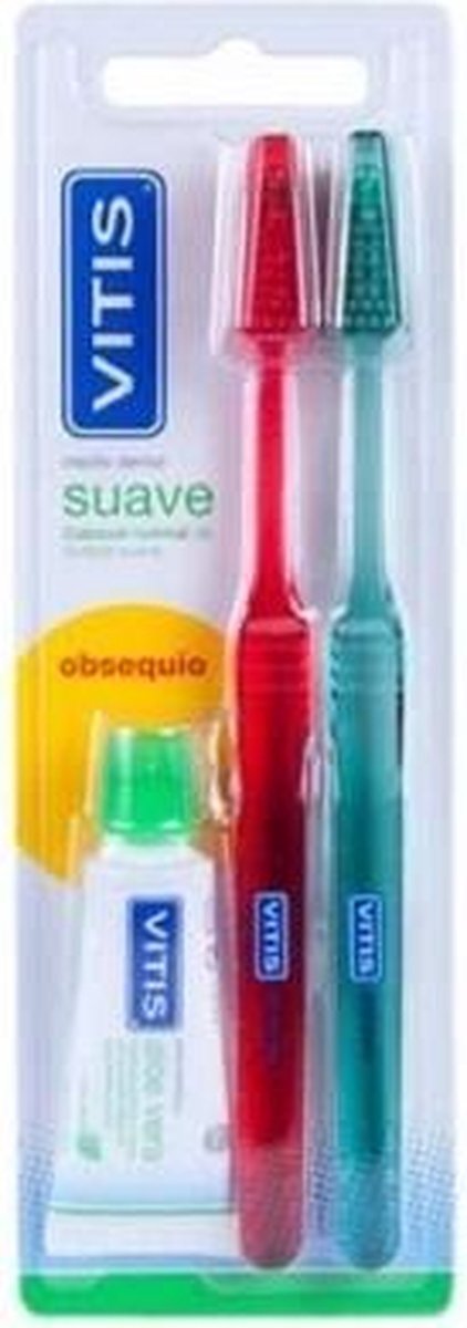 Vitis Duplo Soft Toothbrush + Paste 15ml