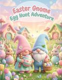 Easter Gnome Egg Hunt: Adventure Colouring Book