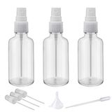 Hydior 2 oz heldere glazen spuitflessen voor etherische oliën, kleine | Kleine, Plastic Sproeier