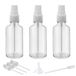 Hydior 2 oz heldere glazen spuitflessen voor etherische oliën, kleine | Kleine, Plastic Sproeier