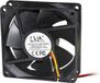 Ventilator Nilox LKV9225 koelsysteem voor computers Universeel Ventilator Zwart
