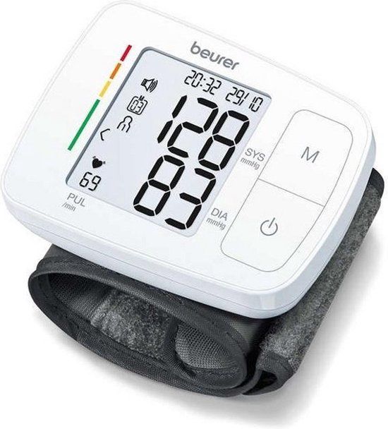 Beurer BC 21 Pols Bloeddrukmeter - Hartslagmeter - 2 Gebruikersgeheugen - Spraakfunctie