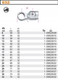 Beta 652/8 Koppeling met ringsleutel voor 16mm aandrijfassen, 8mm