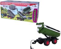 Jamara RC Overlaadwagen Trailer voor RC Tractor MB-trac 1000 - Groen - 1:24