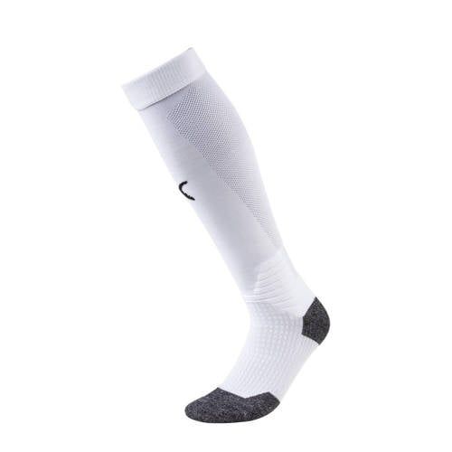 Puma Senior Voetbalsokken Wit/Zwart