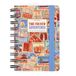 Legami Dagkalender met spiraalbinding, klein, 12 maanden, dagboek van januari 2025 tot december 2025, opvouwbare planner 2025/2026, elastische sluiting, eindvak, adresboek, 8,5 x 13 cm, reisstickers