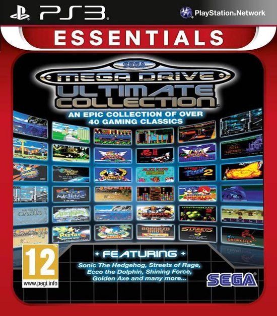 Sega Megadrive Ultimate Collection (Essentials) - PS3