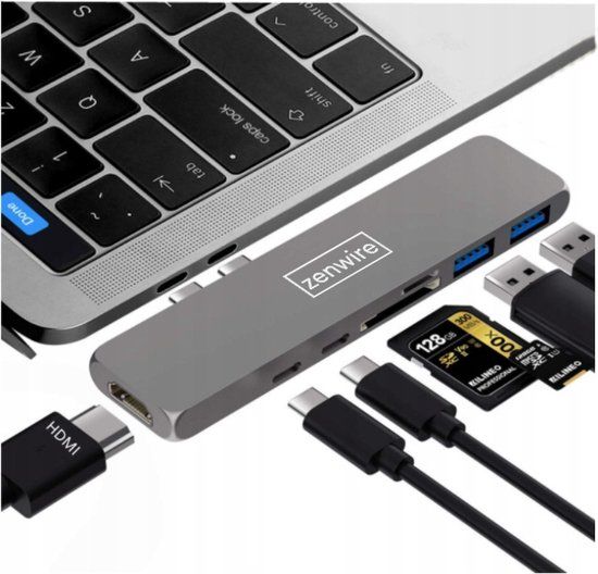 Zenwire Hub USB C 7in1