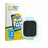 BROTECT - Screenprotector voor TCL Kids Watch K5 - Folie Beschermfolie transparant 2 Stuks