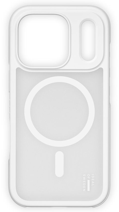 iDeal of Sweden Bumper Case geschikt voor MagSafe geschikt voor iPhone 17 Pro - Cloudy White