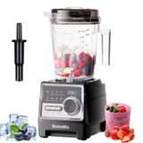 StarTech T6100 Professionele staafmixer - Met voetstuk - 1500 W - 2,6 liter Tritan-kan - 6 messen - Geschikt voor het vermalen van ijs