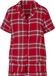 Hunkemöller Pyjamaset Twill Rood