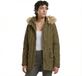 Brandit Winterparka 'Nila' olijfgroen