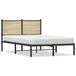 VidaXL Bedframe Metaal Eiken 120x200 cm