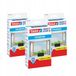 Tesa - Raamrooster - 1,3m x 1,5m - Zwart - Polyester