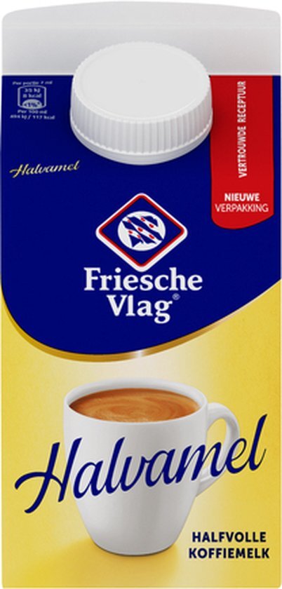 FRIESCHE VLAG Halvamel pak - 455 ml