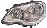 TarosTrade 37-0319-L-40090 koplamp elektrisch chroom met motor links