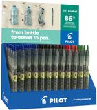 Pilot Begreen B2P EcoBall medium assorti balpen | 60 stuks