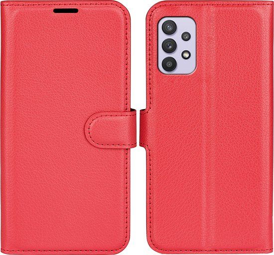 MobyDefend Samsung Galaxy A53 / A53 5G Book Case - Red