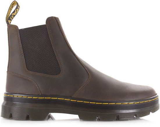 Dr. Martens Embury Dark Brown Crazy Horse Chelsea Boots