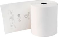 Exacompta 48x Rollen voor kastickets 80x80x12x72 - 1 thermische laag 55g/m2 zonder BPA. - Wit - 43821E