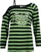 Beetlejuice Ghost With The Most Dames Shirt met lange mouwen - groen/zwart - L