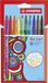 STABILO Trio 2 in 1 - Viltstift En Fineliner In Een - Etui Met 10 Kleuren